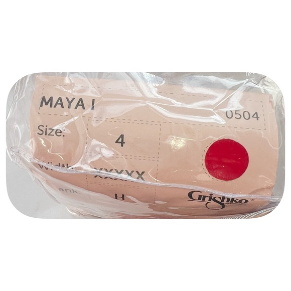 GRISHKO MAYA I POINTE SHOE (H) SIZE 4 - BRAND NEW - Picture 4 of 4